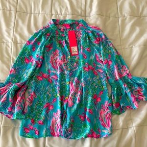 Lilly Pulitzer blouse - tags on!